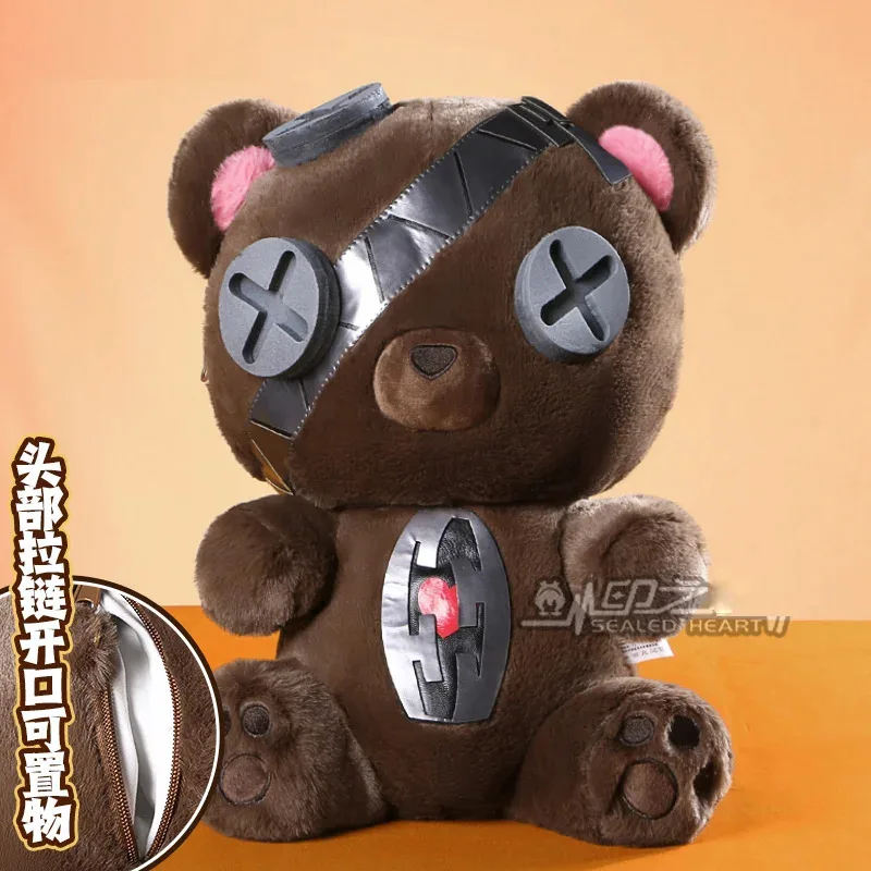 

NewGame Zenless Zone Zero Corin Wickes Cosplay Maid Costume Accessories Brown Bear Shoulder Bag Halloween Party Roleplay Backpac