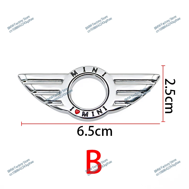 Car Auto Accessories Door Pin Lock Wing Emblem Badge Stickers For Mini Cooper S Countryman R56 R50 R53 F56 F55 R60 R57 R55 R61