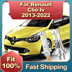 2/4Pcs 6000K H1 H7 Car Bulb Led Lamp CSP Chip 180W Headlight For RENAULT CLIO IV 2013 2014 2015 2016 2017 2018 2019 2020 21 2022