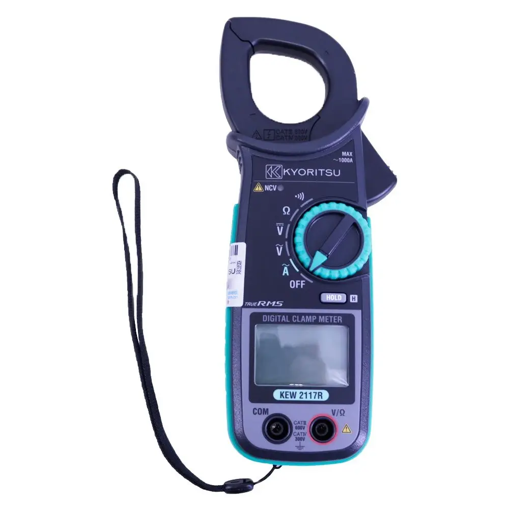 KEW 2117R AC الرقمية المشبك متر مع صحيح RMS 1000A 600V Kyoritsu 2117R