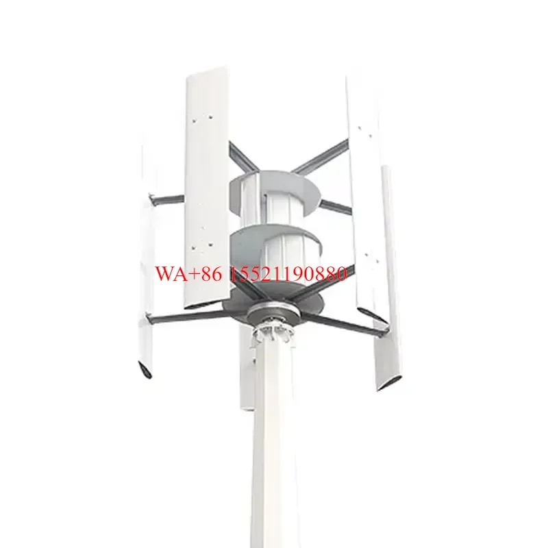 WMWMNU 300W 400W 500W 600W Wind Energy Generator Off-grid Breeze Start Wind-solar Complementary 12V 24V 48V Vertical Axis