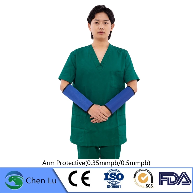 

Direct selling x-ray gamma ray radiation protective 0.35/0.5mmpb Lead Armguards ionizing radiation protection arm protective