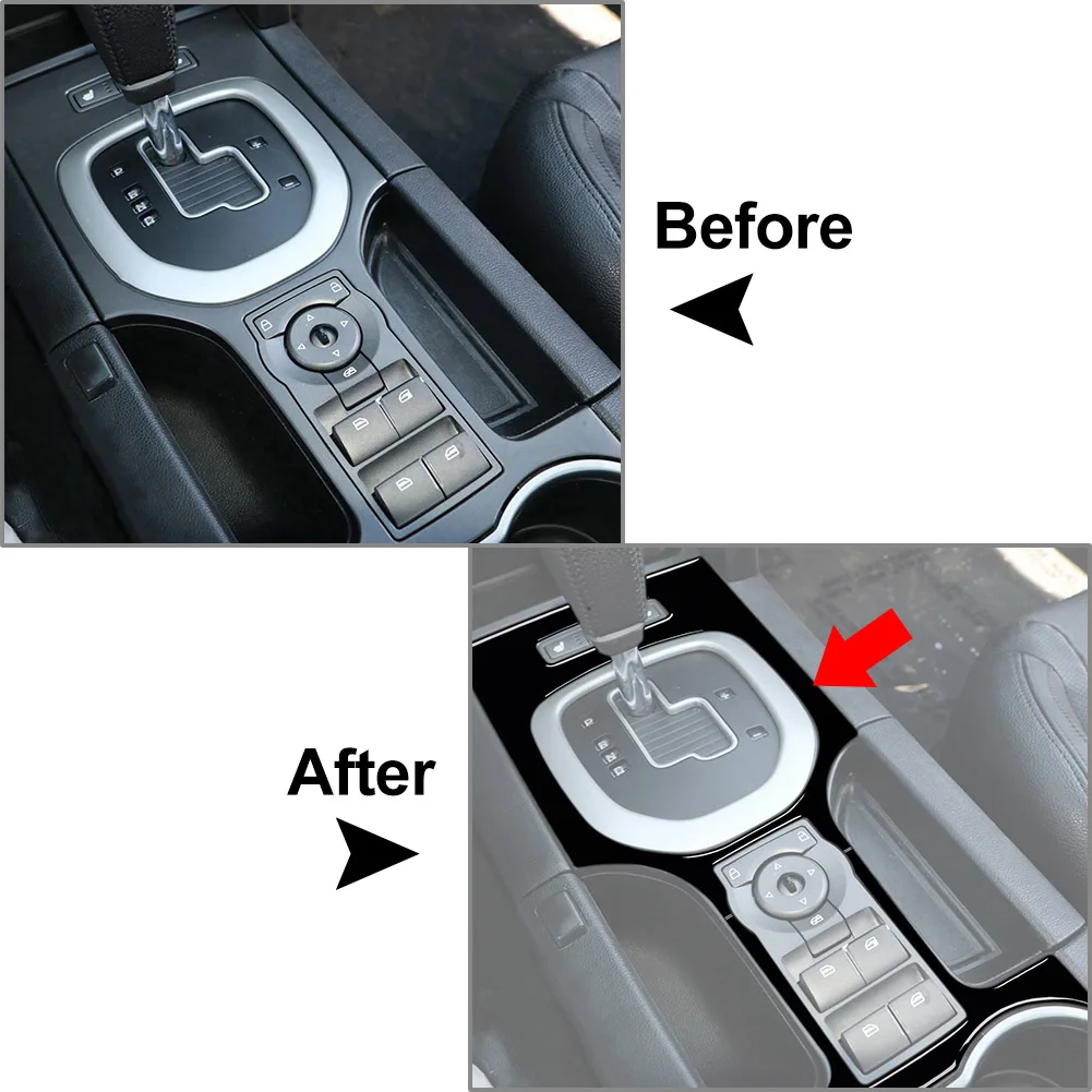 3Pcs/Set Interior Center Console Gear Shift Panel Decoration Cover Trim For Pontiac G8 2008-2009 For Holden Commodore 2006-2012