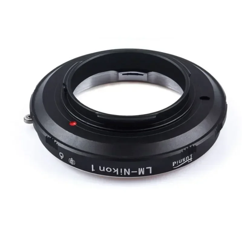 Pour LM-Nikon1 Nouveau LM-N1 de bague d'adaptation de mise au point manuelle pour objectif Leica M à Nikon 1 Mount Camera l's ltV1 V2 V3 J1 J2