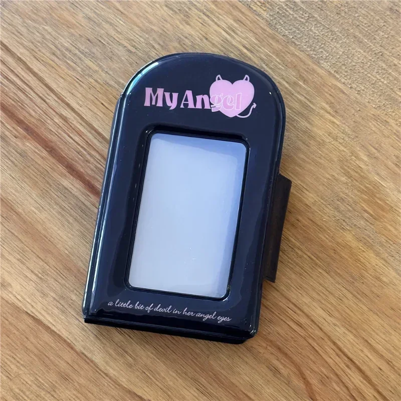 Ins Style Little Angel PVC Mini Photo Album for 3 Inch Kpop Photocards Photo Album Cute Idol Card Collection Book Wholesales New
