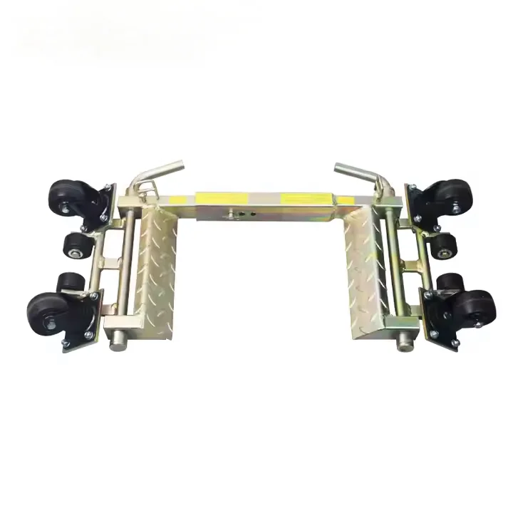 Auxiliary Wheel Car Moving Towing Dolly For Auto Repair Car Lever Positioning Wheel Dolly For Good Quality
