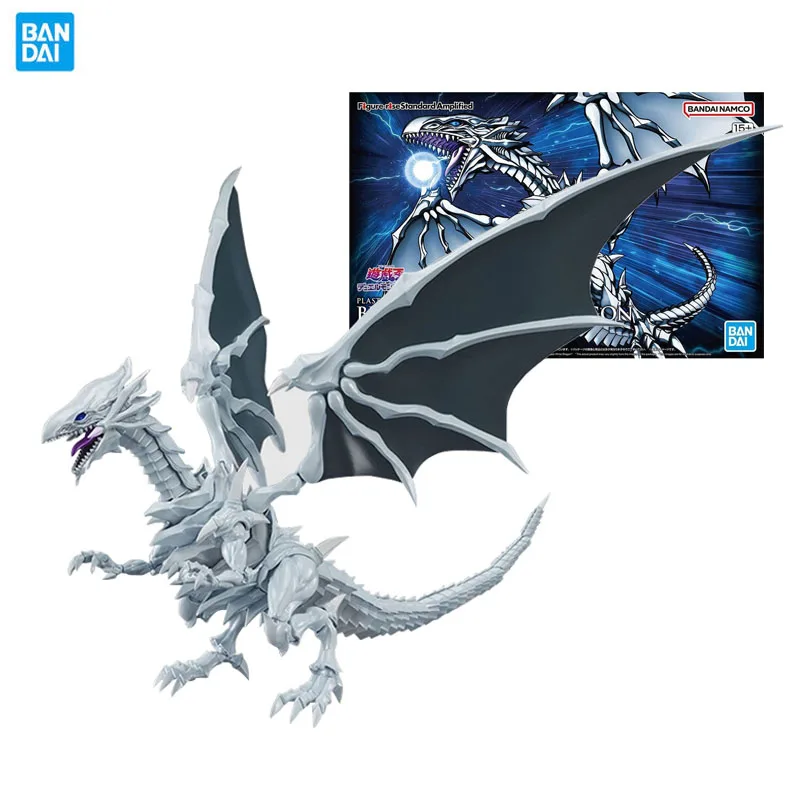 

Bandai Original Model Garage Kit Figure-rise Series Yu-Gi-Oh 1/12 Blue-Eyes White Dragon Anime Action Figure Assembly Model Toys