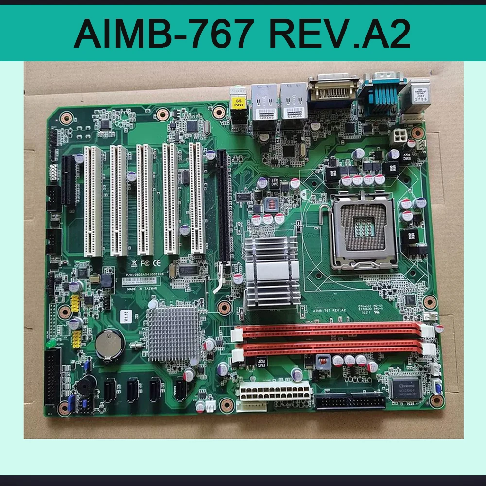 For Advantech Industrial Computer Motherboard AIMB-767G2-00A2E AIMB-767 REV.A2