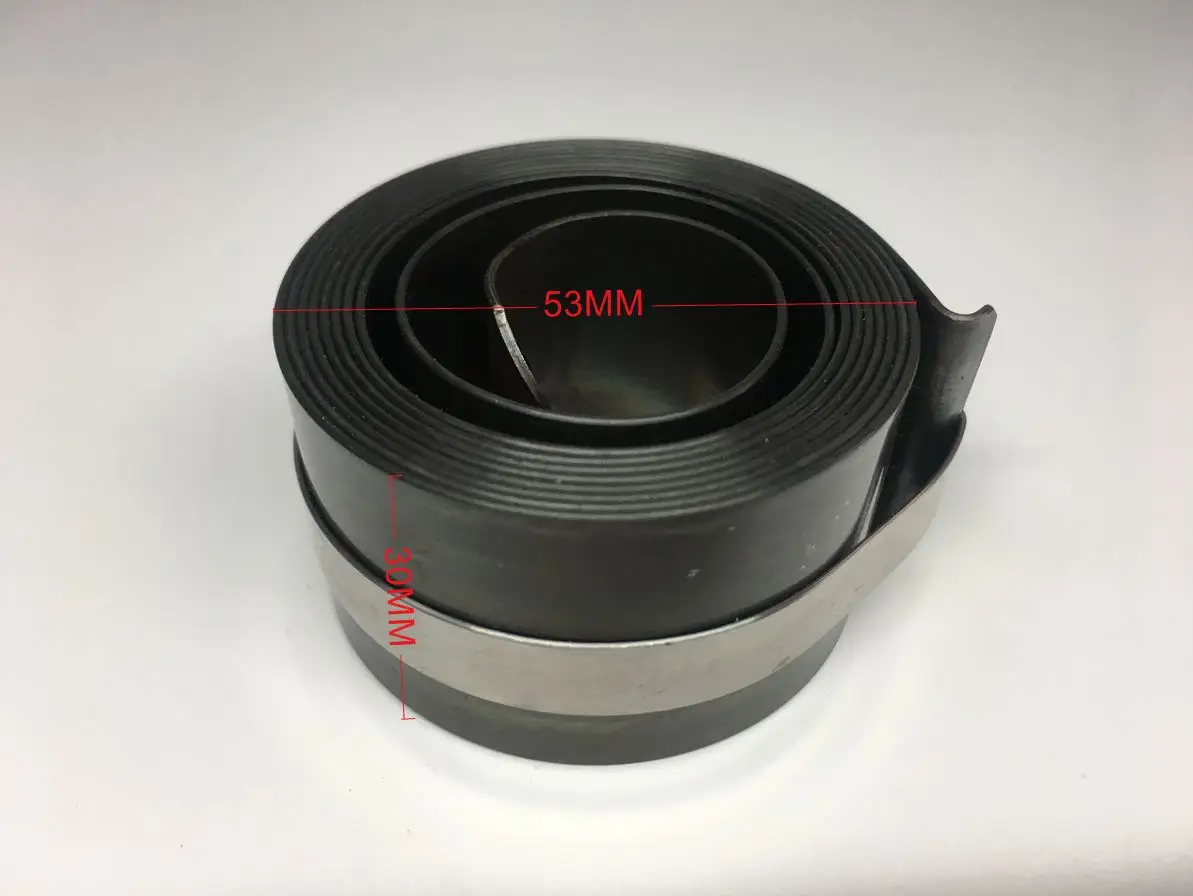 Turret Milling Machine Accessories, Xinhujiang No. 5 Milling Machine Spring, No. 6 Milling Machine Spindle Lifting Scroll Spring