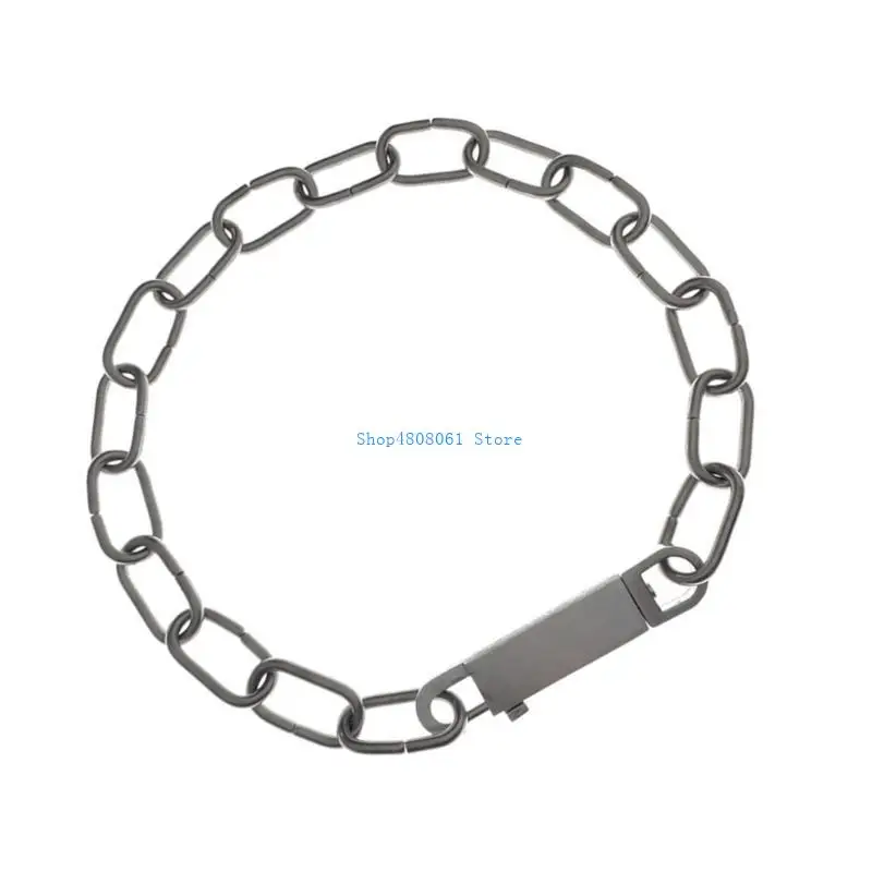 

T3LC Ожерелье для одноцепого из изощренного стального ожерелья Ti Simple Seame Jewelry