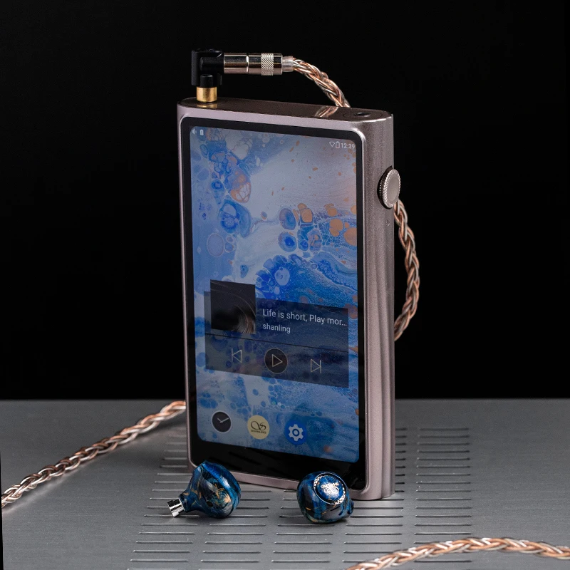 SHANLING M7 reproductor de música de red portátil MQA de alta resolución ES9038Pro DAC DSD512 768KHz Bluetooth5.0 LDAC reproductor de Audio WiFi HiFi