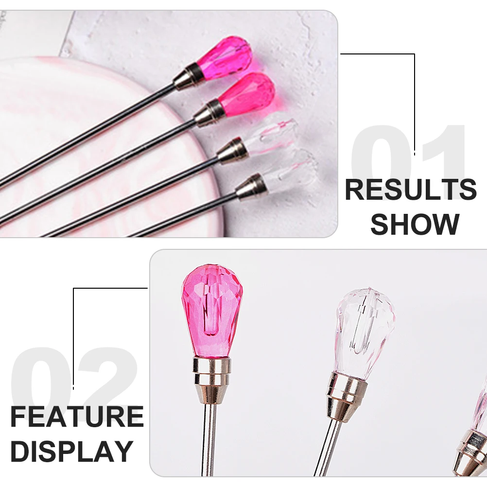 

1 set Sealing Stirring Rods Metal Spoons Melting Wax DIY Craft Supplies Random Colors Seal Wax Stirrer Sticks Tools Hardware
