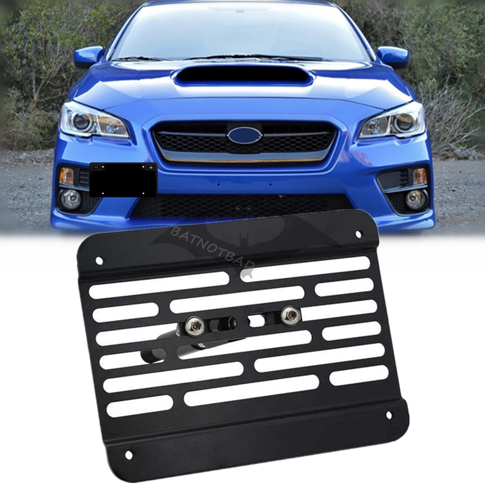 

Кронштейн крепления номерного знака без сверления для Subaru BRZ WRX STI Forester Impreza для Scion FRS для Toyota 86 передний бампер