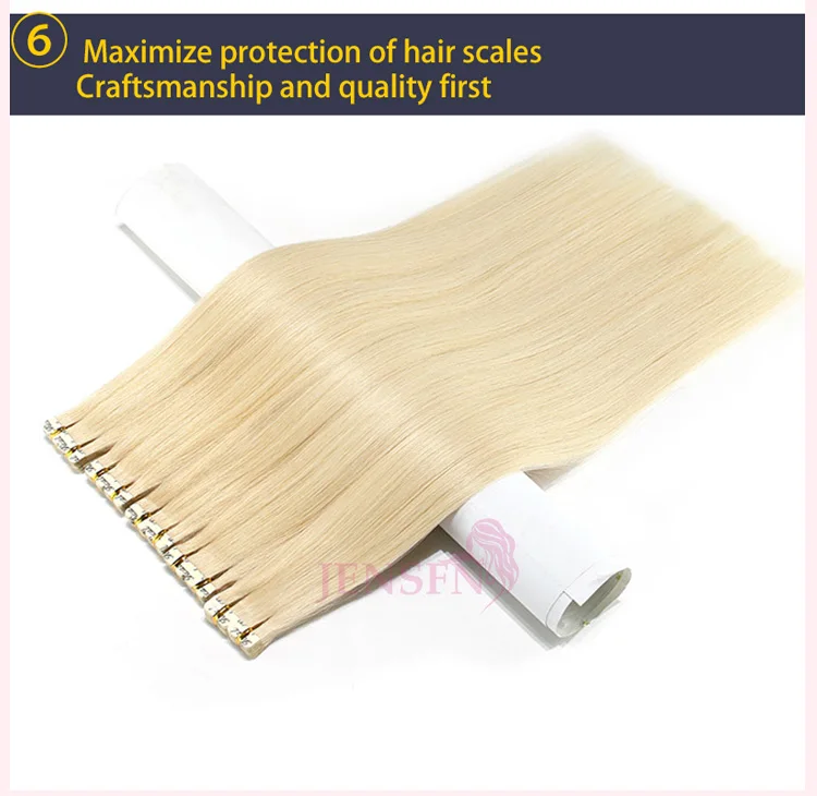 Mini Tape In Hair Extensions 100% Remy Natural Human Hair 16