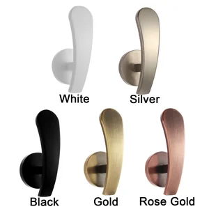 حامل ستارة عملي متين ، شماعات حائط ، حاجز ستارة ، خطافات معدنية مجمعة ، عقد ريترو ، 2 قطعة لكل مجموعة أفضل 10 بيع سحب الستارة - رقم 9