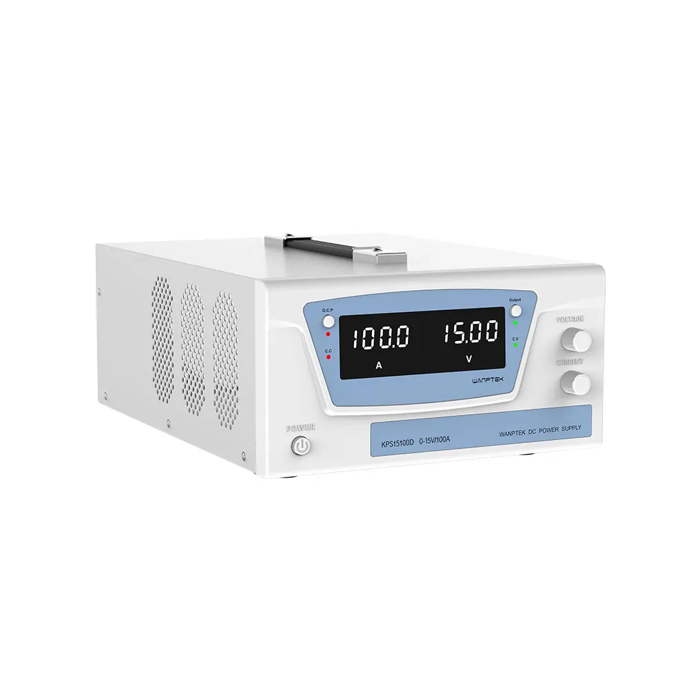 wanptek KPS15100D 0-15V 100A DC High-power DC power adjustable DC Aging plating constant current dc power supply