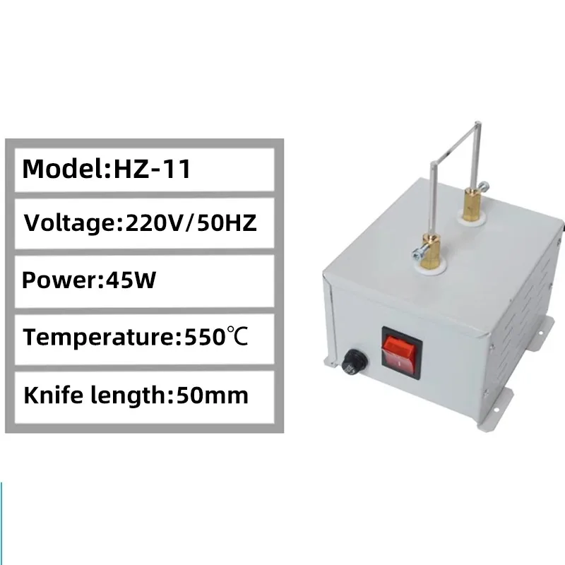 220V Webbing Melting Hot Strip Ironing Edge Machine Rope Hot Cutting Machine Nylon Ribbon Rope Electrothermal Thermal Cutting
