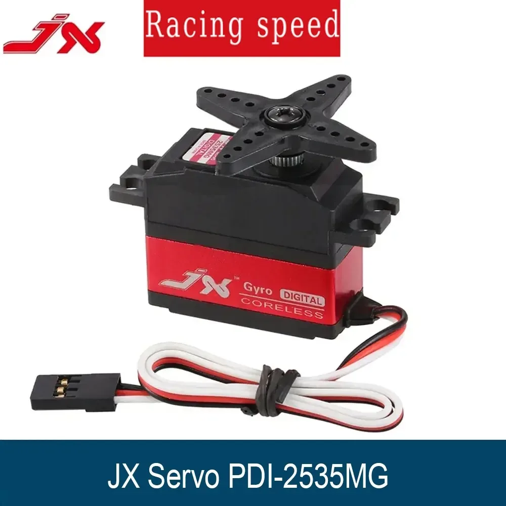 

JX PDI-2535MG 25 г водонепроницаемый цифровой сервопривод с металлической шестерней без сердечника гироскопический хвостовой сервопривод для вертолета RC 450 500 самолет с неподвижным крылом