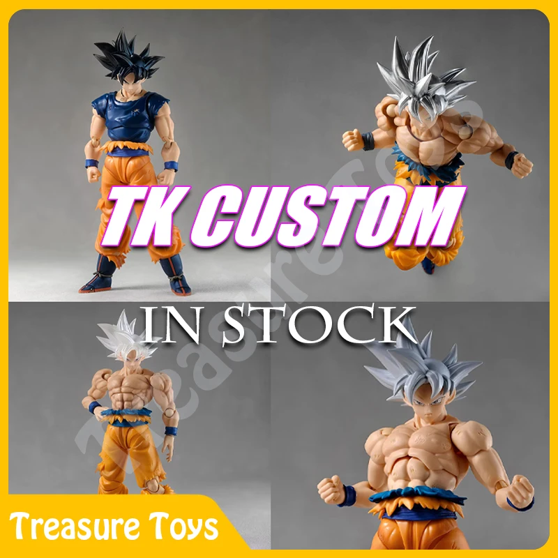 

Новый TK CUSTOM Son Goku Head Sculpt Dragon Ball Ultra Instinct Goku Head Аксессуары Аниме Фигурки SHF Модель Игрушки Подарки