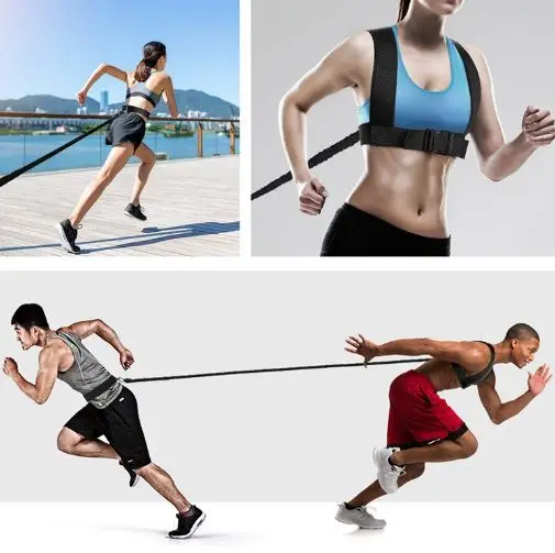 2M-5M  Exercise Resistance Bands Trainer Explosive Force Strength Training Pull Rope Crossfit Fitness Equipment