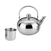Stainless Steel Tea Kettle Teapot With Filter 1.6L for chen Camping