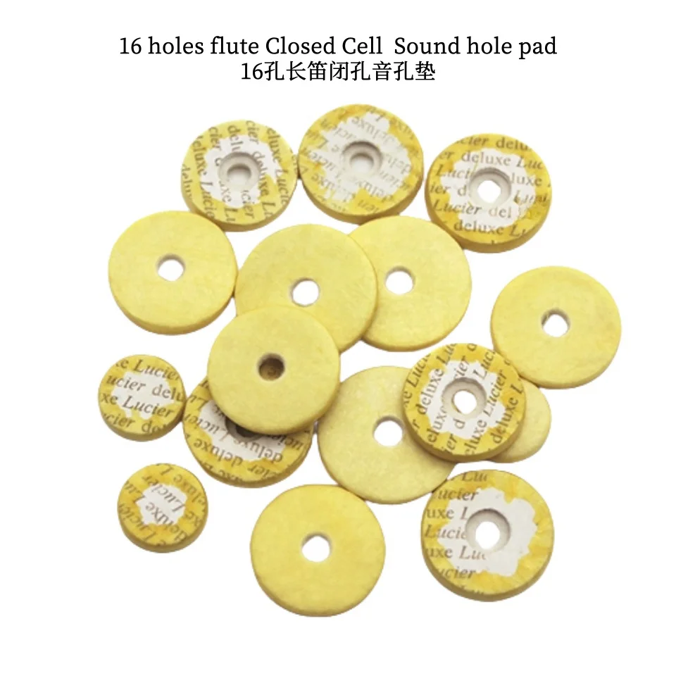 16-hole flute closed hole sound hole sealing gasket sheep casing sealing gasket felt gasket musical instrument accessories