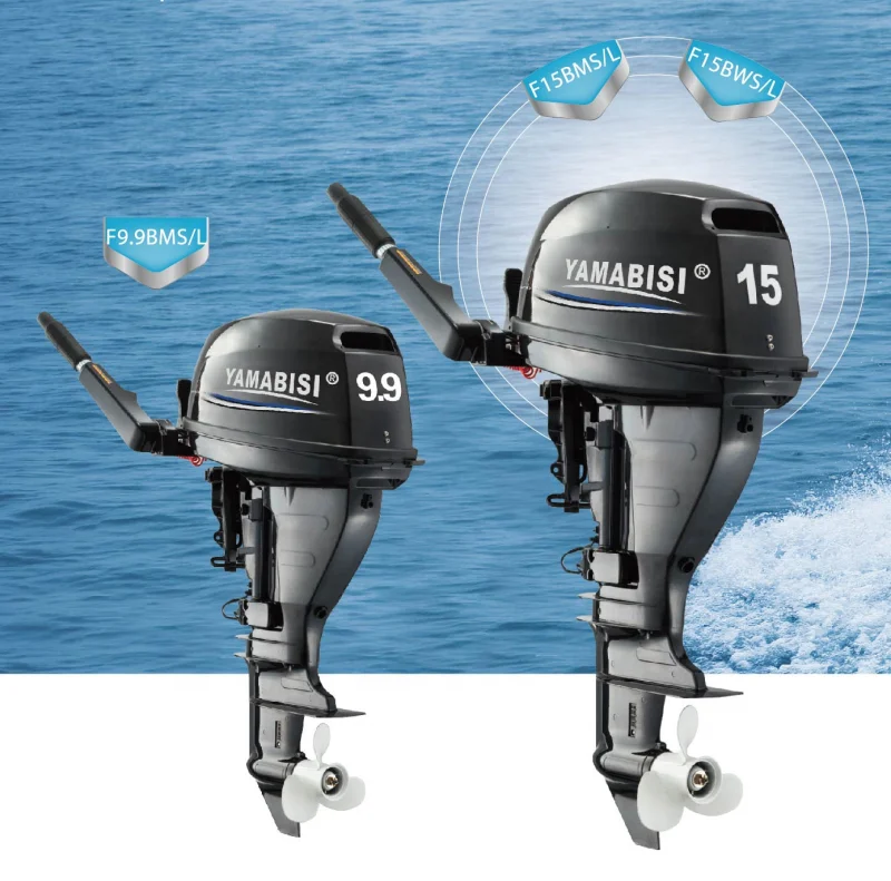 

Look! New 2022 Year 9.9HP 15HP Boat Engine 4 Stroke Outboard Motor