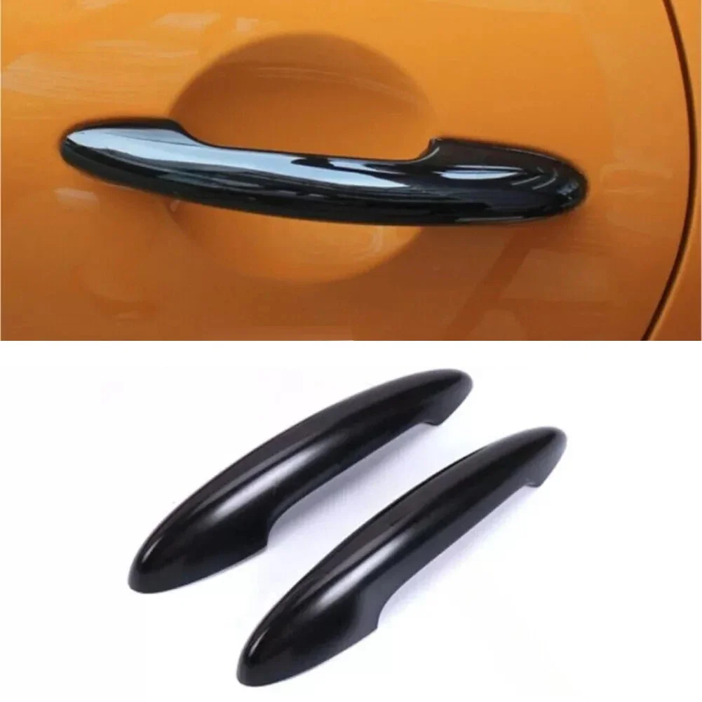 Glossy Black Door Handle Cover Trim For MINI For Cooper F54 F55 F56 F57 F60 Door Handle Replacement Car Exterior Accessories