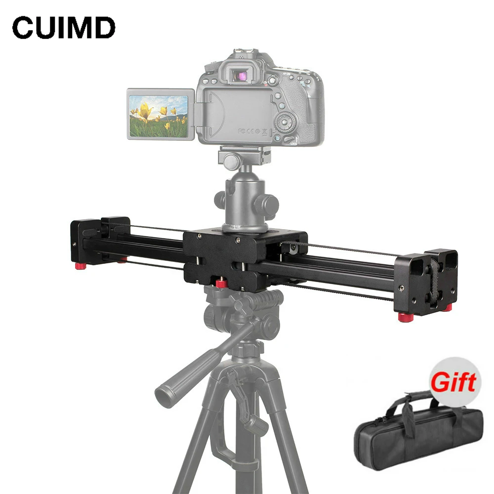 

Professional 40cm Shooting Video Track Slider Dolly Stabilizer Rail System for Canon Nikon Sony Pentax DSLR Camera DV Camcorder