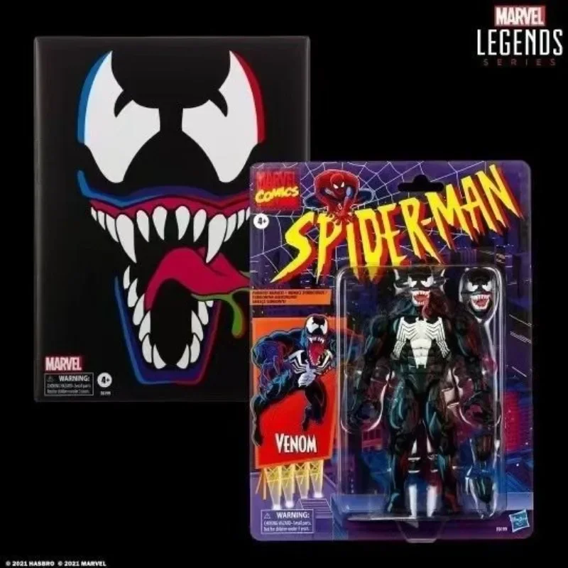 

Marvel Venom animation film and television peripheral new personalized creative joints movable figures model ornaments toys