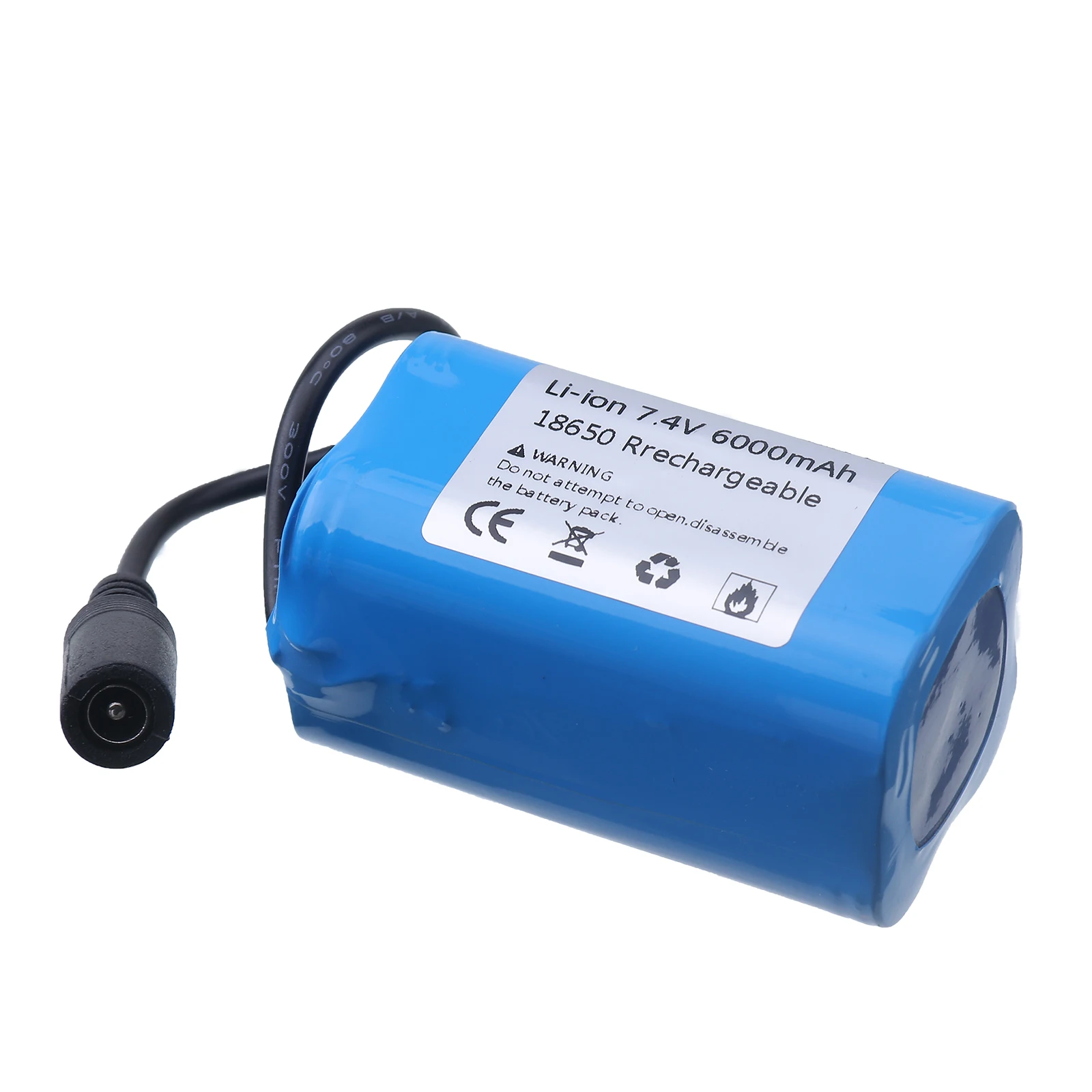 Batteria 7.4V 12000mAh 6000mAh per T188 T888 2011-5 V007 C18 H18 So on telecomando RC esche da pesca parti della barca