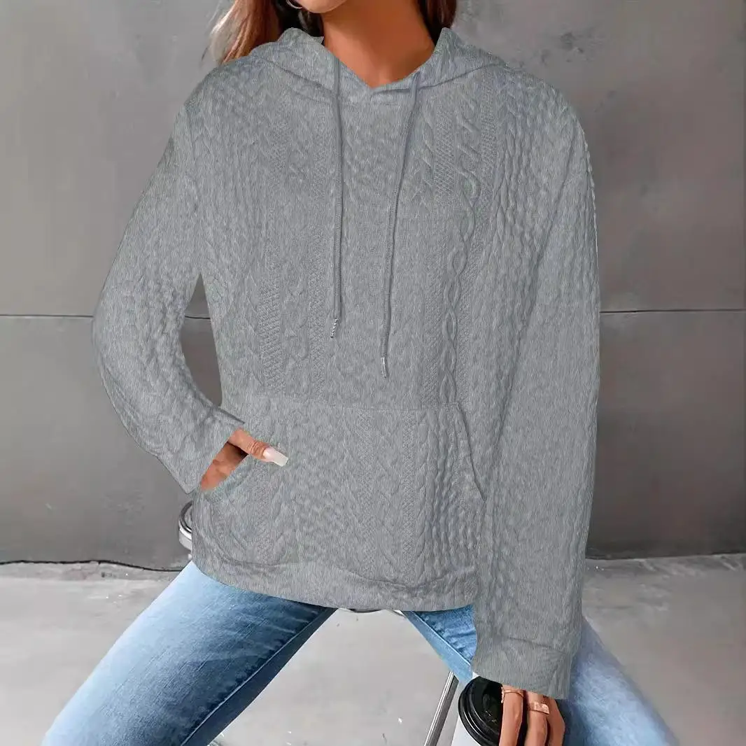 

Женская толстовка с капюшоном, повседневная, утепленная, зимняя, модная, из качественного материала, удобная, для женщин