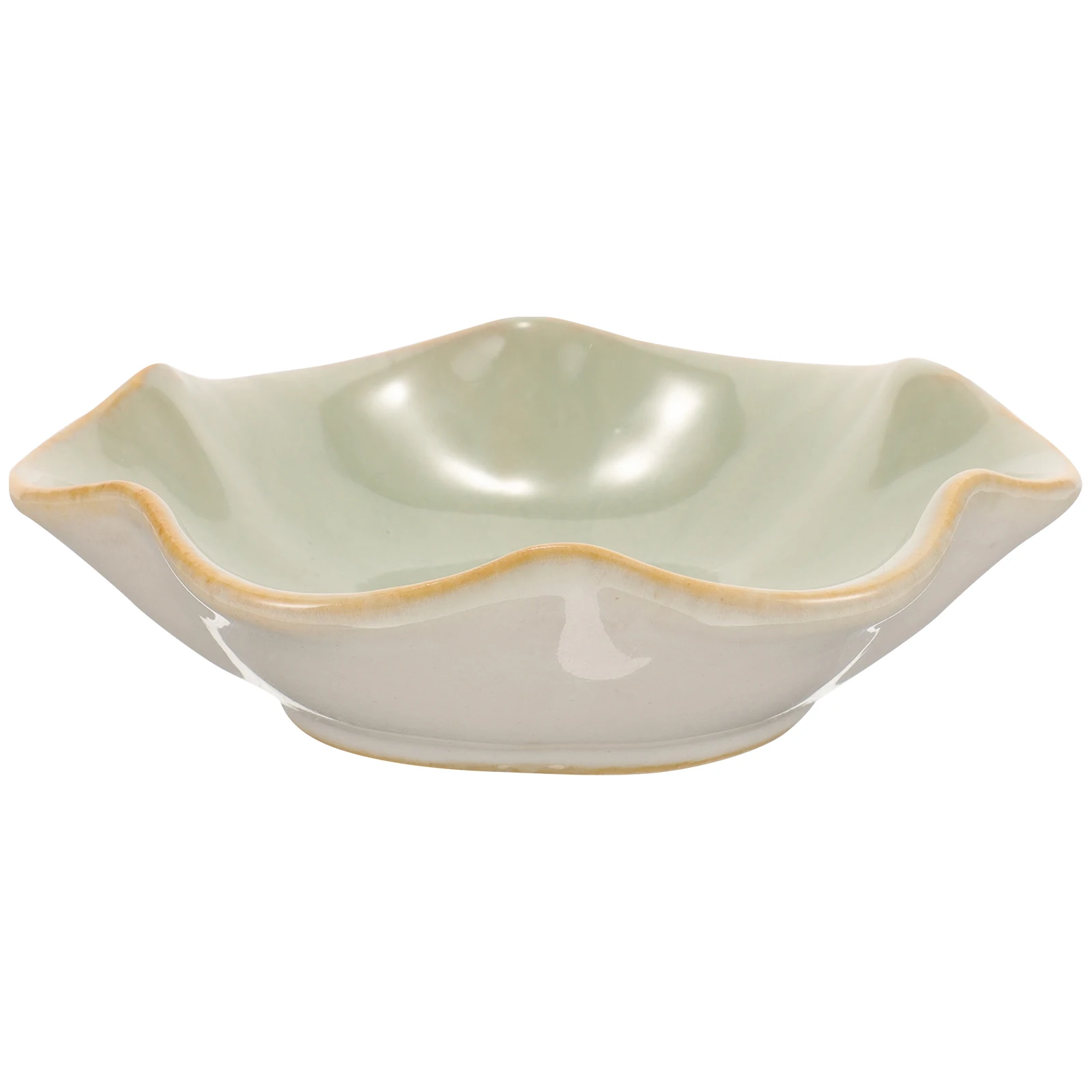 

Ceramic Jewelry Dish Tray Green White Storage Organizer Display Home Decor Accessories Container Elegant European Style
