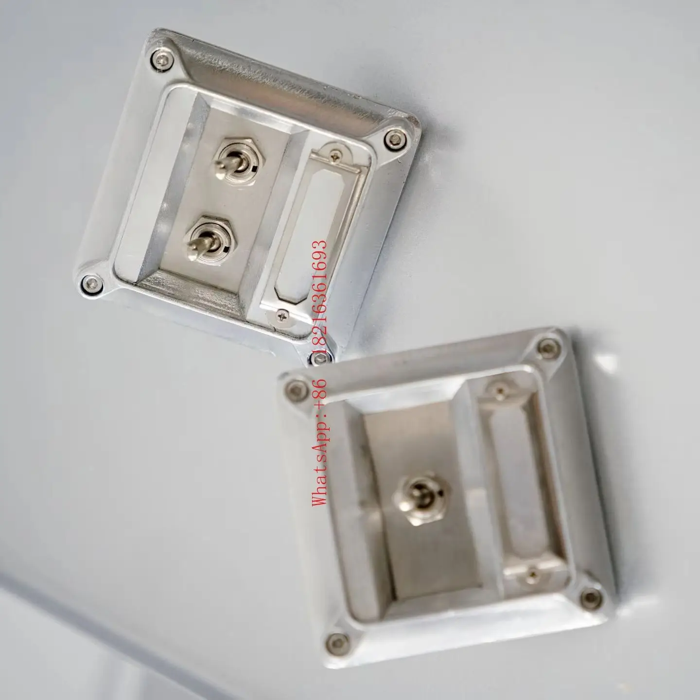 

NEW Aluminum Brass Panel Switch Accessories Retro Single/double Pole Switch