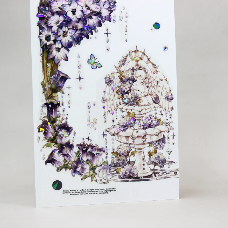 

Вечерняя лента Trevi Flower Journal для домашних животных, наклейки для украшения канцелярских принадлежностей