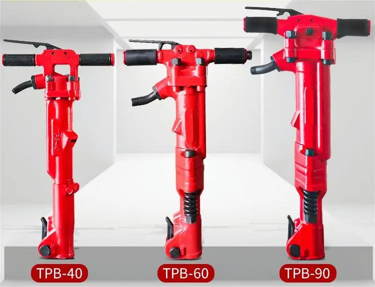 Multi-Model Wholesale TPB-40 TPB-60 TPB-90 air Breaker Pick Hammer for Concrete Hard Rock Pneumatic Breaking Tools view 2