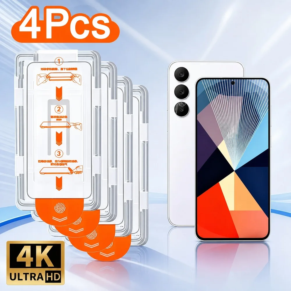 4 Stück Panzerglas für Redmi Note 12 12 4G 12S 12 Pro 12 Pro+ Displayschutzfolie für Redmi Note 12 Turbo 12T Pro 11 11 4G 11S HD