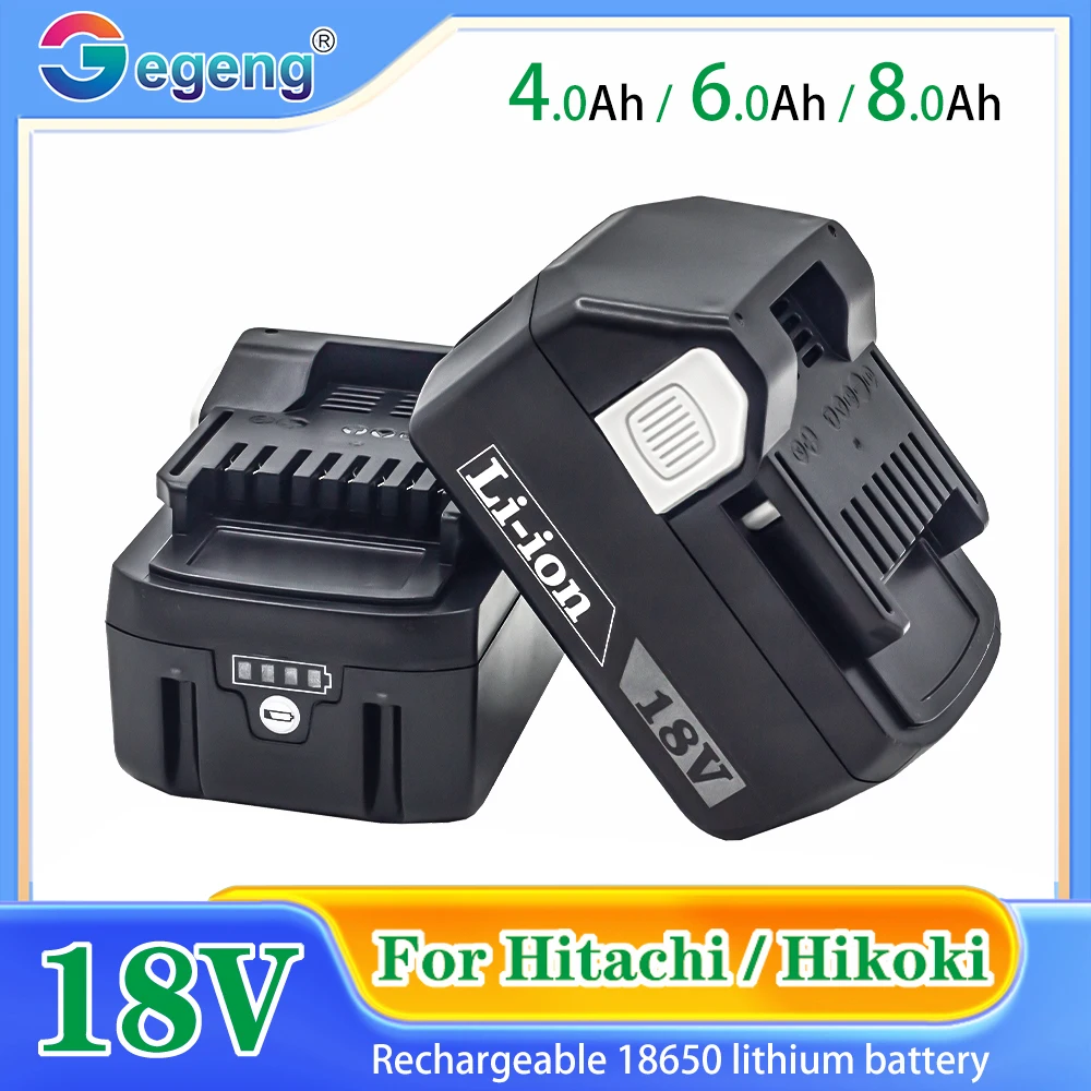 

Upgrade 8000mAh Power tool battery For Hitachi / Hikoki 18V BSL36A18 BSL1815X BSL1820 BSL1825 BSL1840 BSL1850 EBM1830 BSL1860