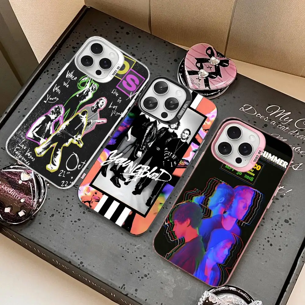 Чехол для телефона Seconds-Summers-5SOS для IPhone 16, 15, 14, 13, 12, 11, 17 Pro MAX Plus Pro, матовый противоударный чехол