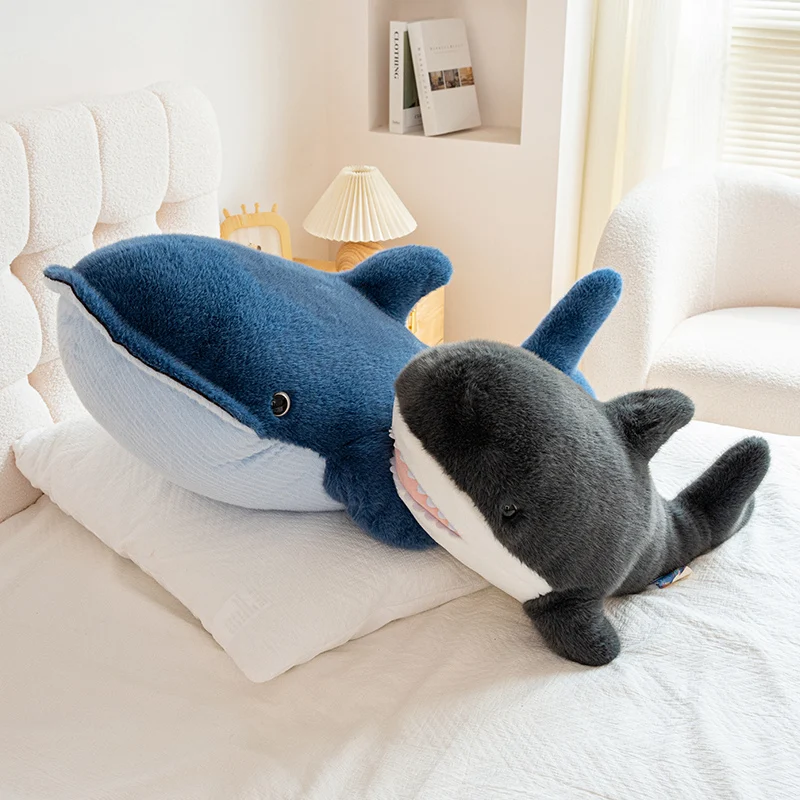 Ocean-inspired plush pillow product detail
