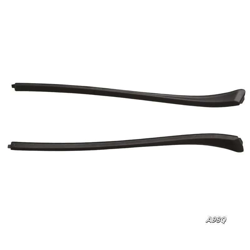 

1 Pair Auto Front Windshield Moldings Windshield Moldings Black Rubber For 308 2011-2016 408 2010-2014 8120AK 8120AJ