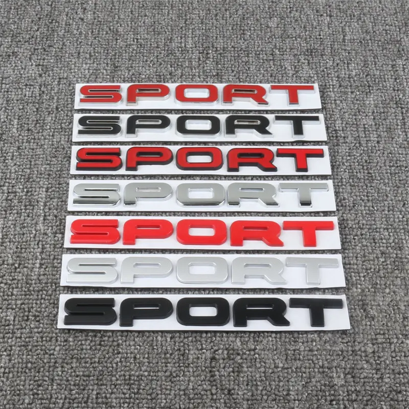 For For Range Rover Discovery Sport Logo Emblem Car Rear Trunk Sticker Body Sign Badge Letter Decoration Styling Accessories