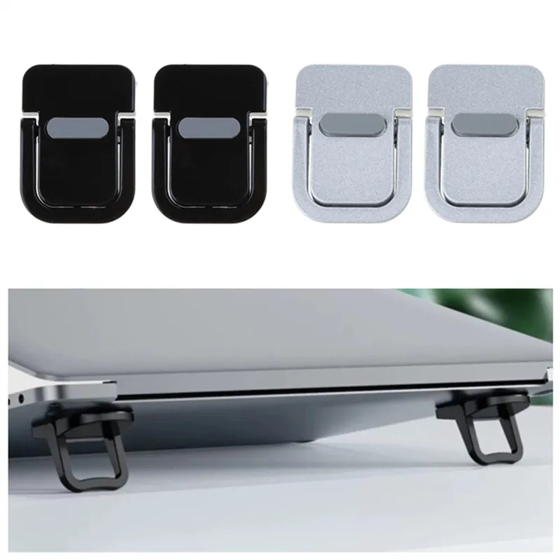 

2Pcs Laptop Stand For Computer Keyboard Holder Mini Portable Legs Laptop Stands For Macbook Huawei Xiaomi Notebook Support