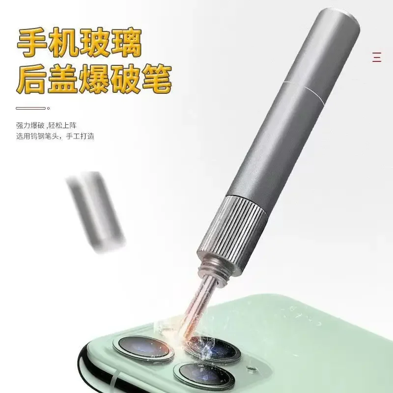 الغطاء الخلفي كسر الزجاج القلم آيفون سامسونج الزجاج الخلفي كسر الكسارة أدوات إصلاح التفكيك #2