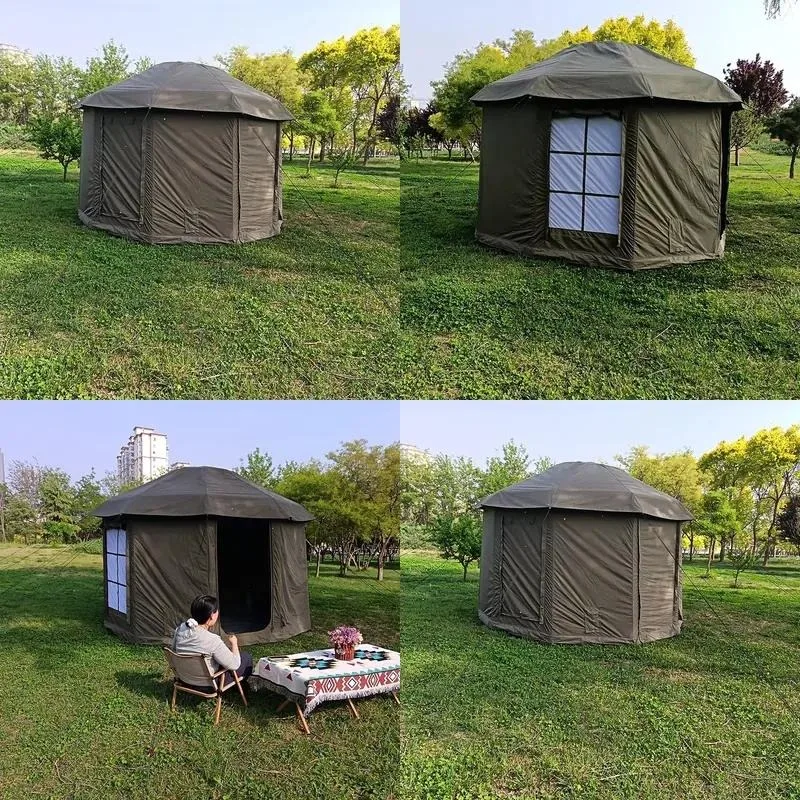 Oversized Inflatable Tent Waterproof Comfortable Camping Suitable for Family Activities