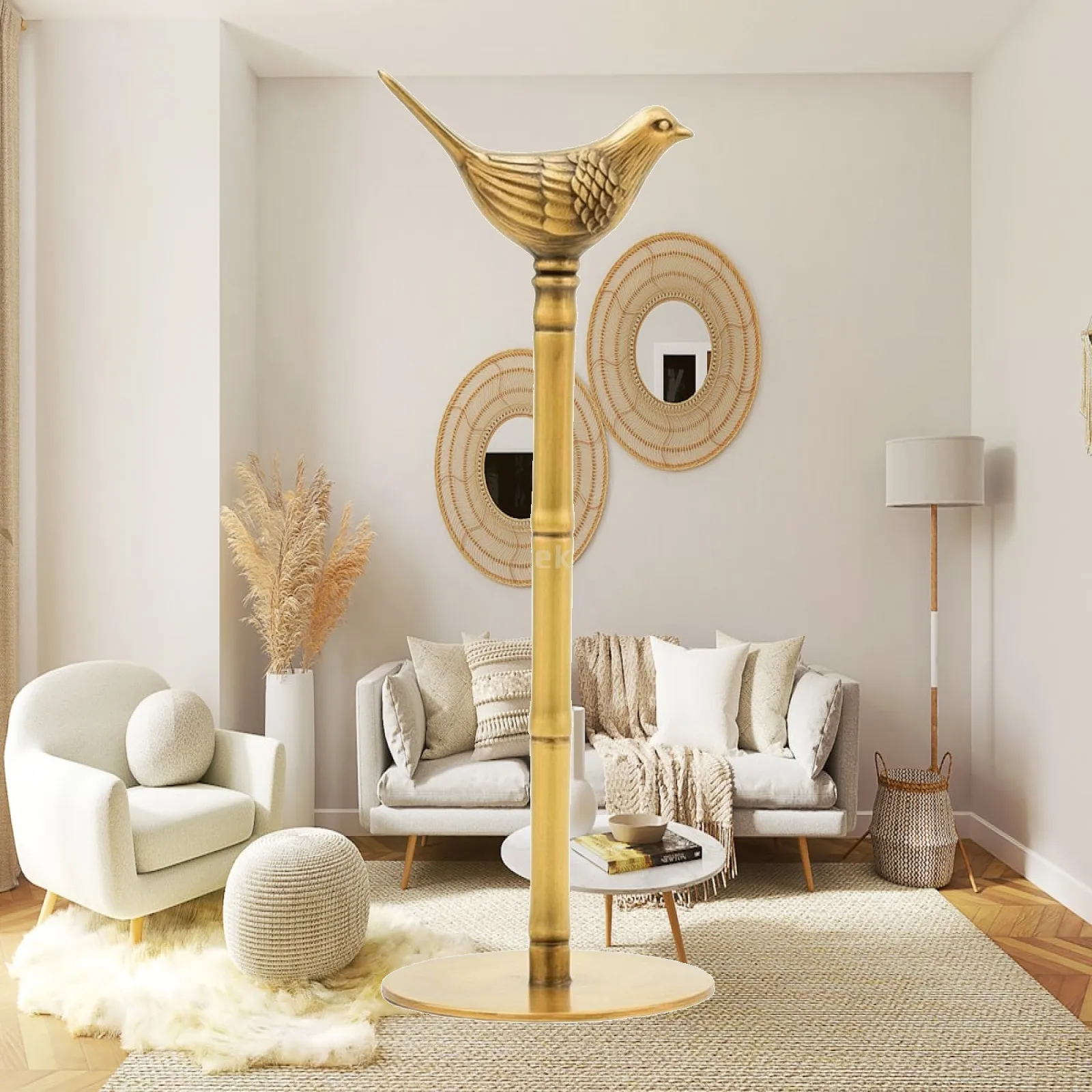 Bird Paper Towel Holder Stylish Bird-Shaped Paper Towel Holder Stable Space-Saving for Kitchen, Dining Room