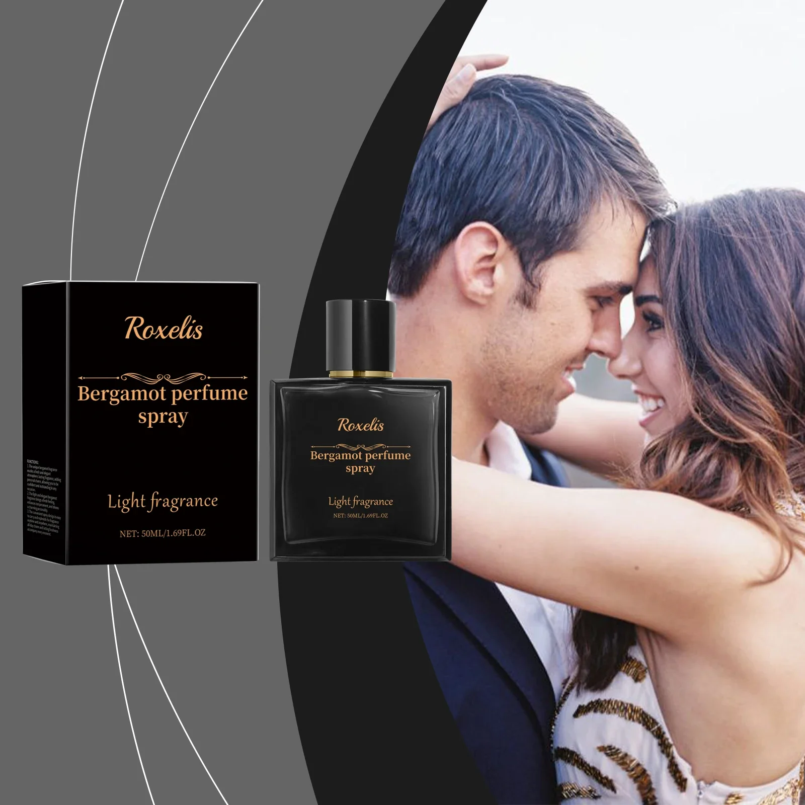 

50ml High Quality Brand Lasting Fragrance Body Spray Perfume Floral Scent Pheromone Eau De Parfum Men Cologne Flirt Parfumer