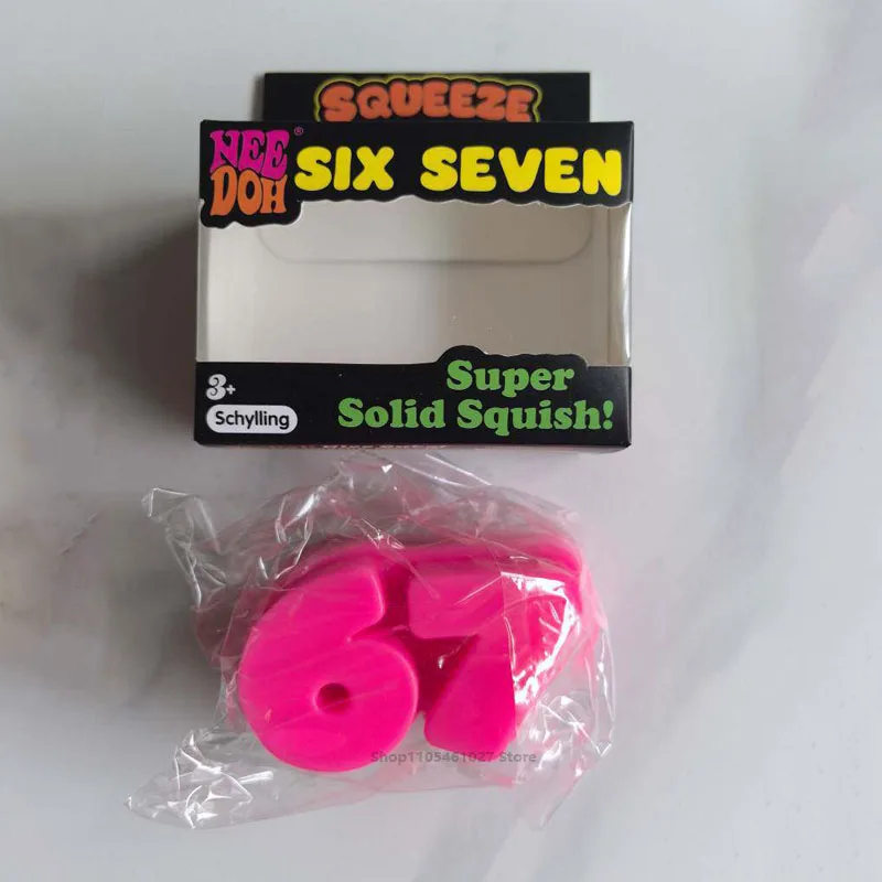 、New Nee Doh 67 Sets of TPR Decompression Toys, Fidget Toys Squirrel Squeeze Toys Squishies Sensory Toy Antiestres Mochi Squishy image 3