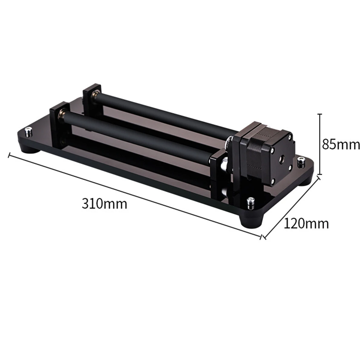 Cylindrical Cans Cylinders Rotary Table,Carving Machine Rotary Roller Platform Rotary Pen Jig Tool for All Brand Laser machines