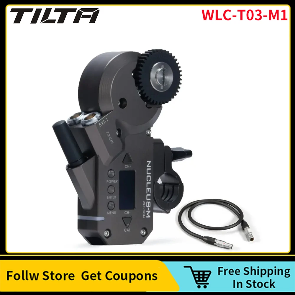 

TILTA WLC-T03-M1 Nucleus-M Motor Kit 1 Wireless Follow Focus Motor Tilta Gray